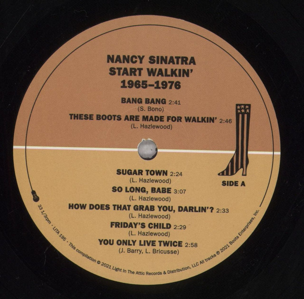 Nancy Sinatra Start Walkin' 1965-1976: Remastered US 2-LP vinyl record set (Double LP Album) NYS2LST843669