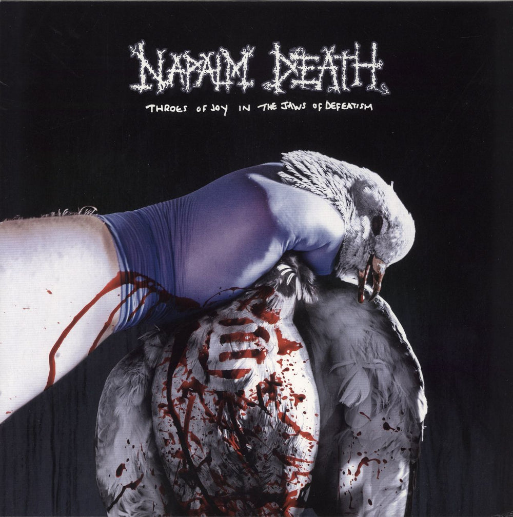 Napalm Death Throes Of Joy In The Jaws Of Defeatism - Gold Vinyl German vinyl LP album (LP record) 19439763901