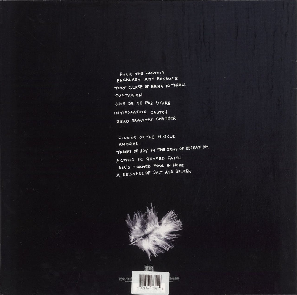 Napalm Death Throes Of Joy In The Jaws Of Defeatism - Gold Vinyl German vinyl LP album (LP record) 194397973914