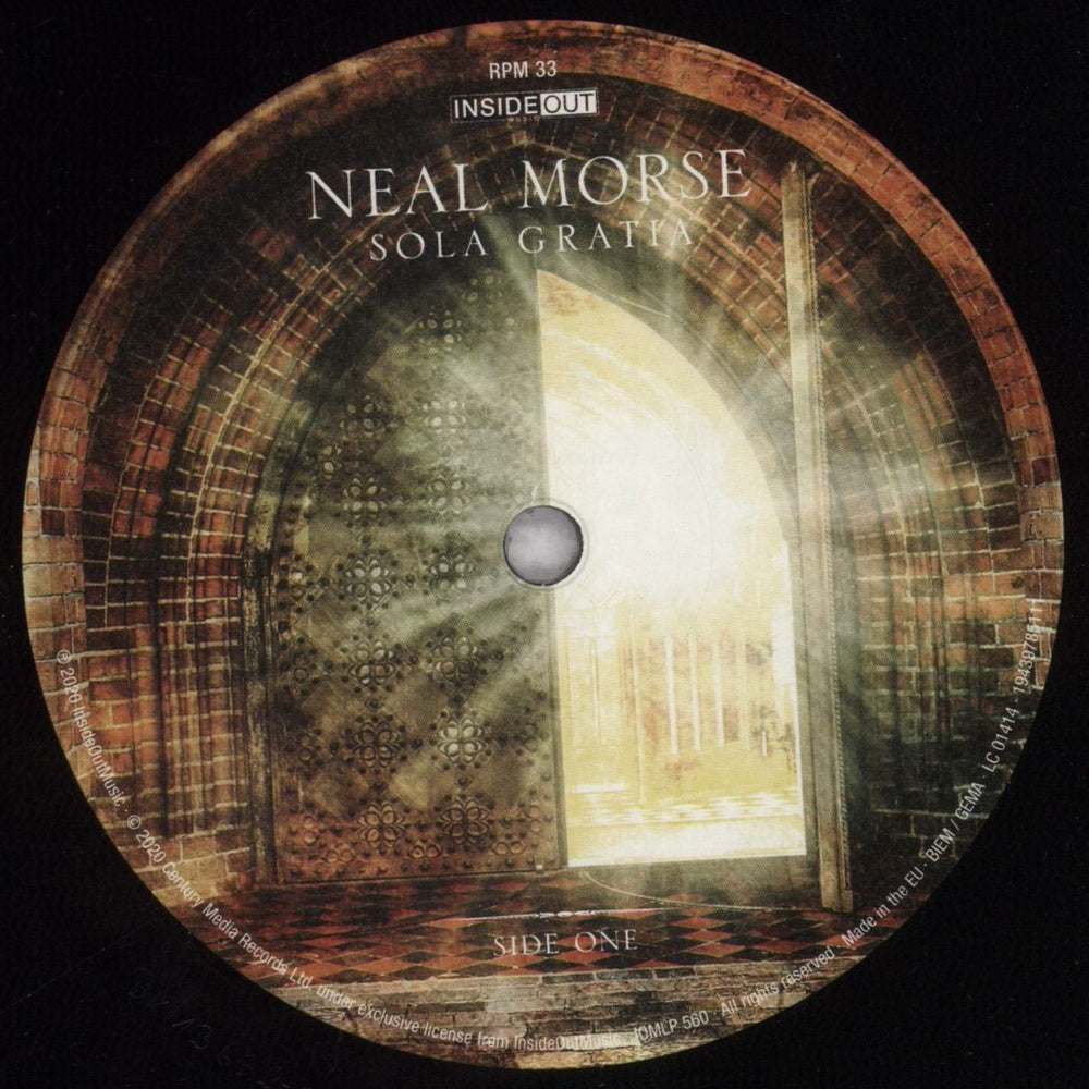 Neal Morse Sola Gratia UK 2-LP vinyl record set (Double LP Album) N1A2LSO840579