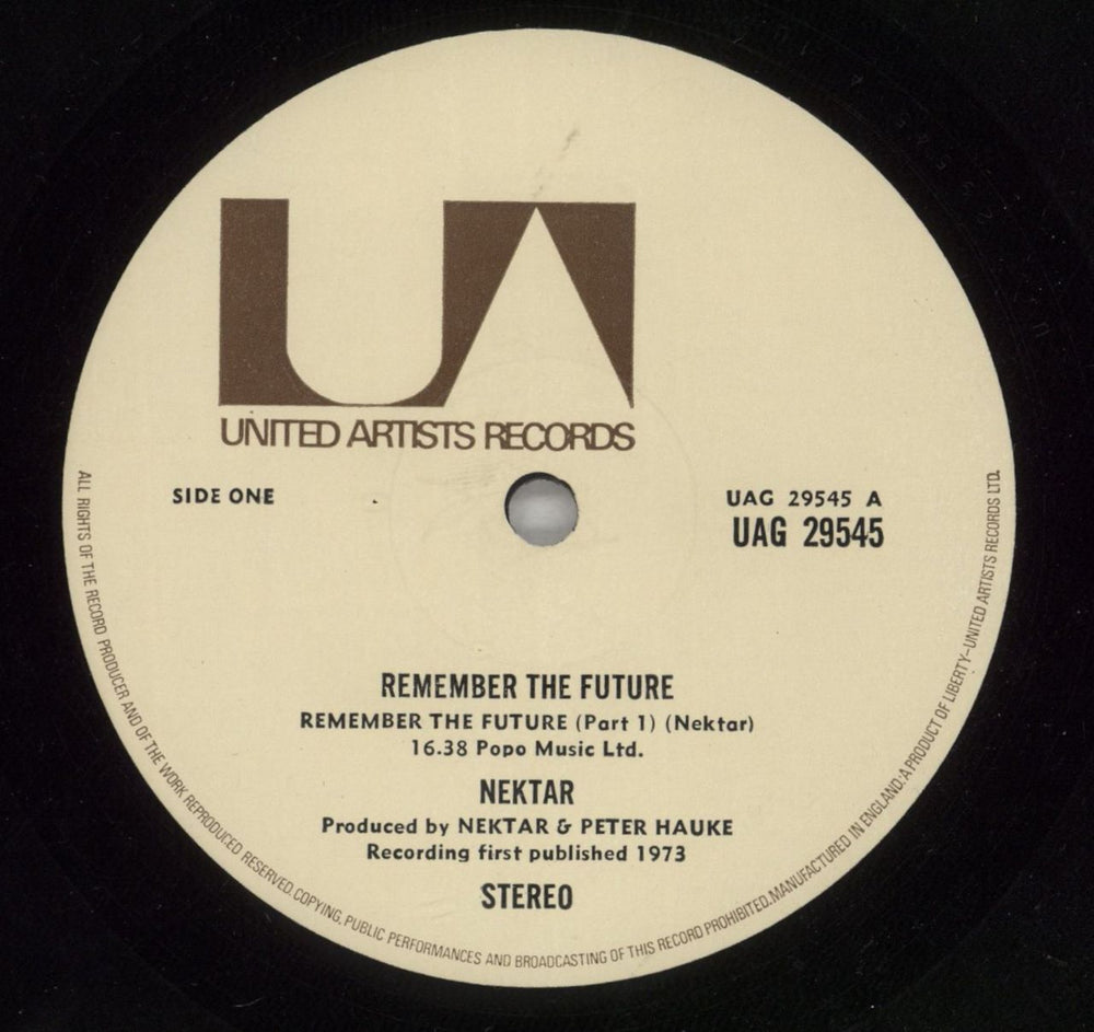 Nektar Remember The Future UK vinyl LP album (LP record) NEKLPRE777722