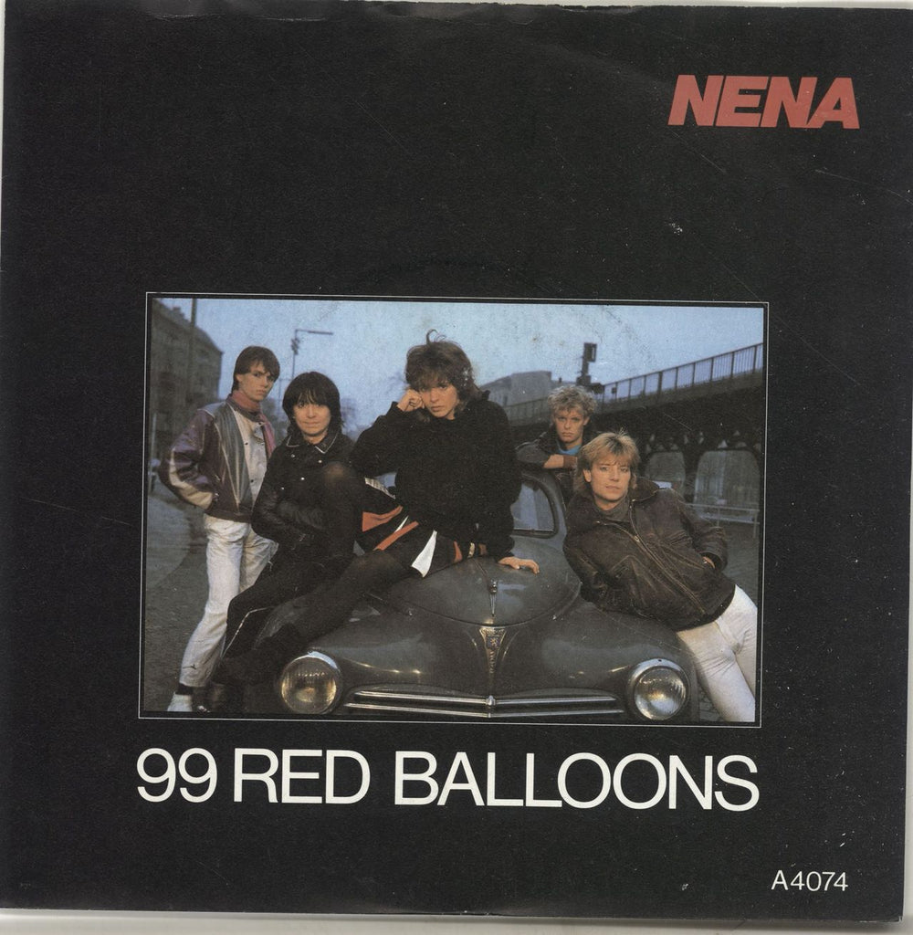 Nena 99 Red Balloons - Solid UK 7" vinyl single (7 inch record / 45) A4074