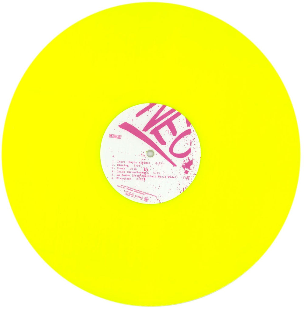 Neu NEU! 86 - Yellow Vinyl UK vinyl LP album (LP record) UENLPNE516753