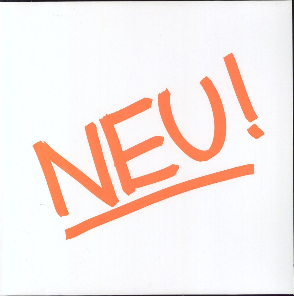 Neu Neu! - White Vinyl UK vinyl LP album (LP record) 5065001040733