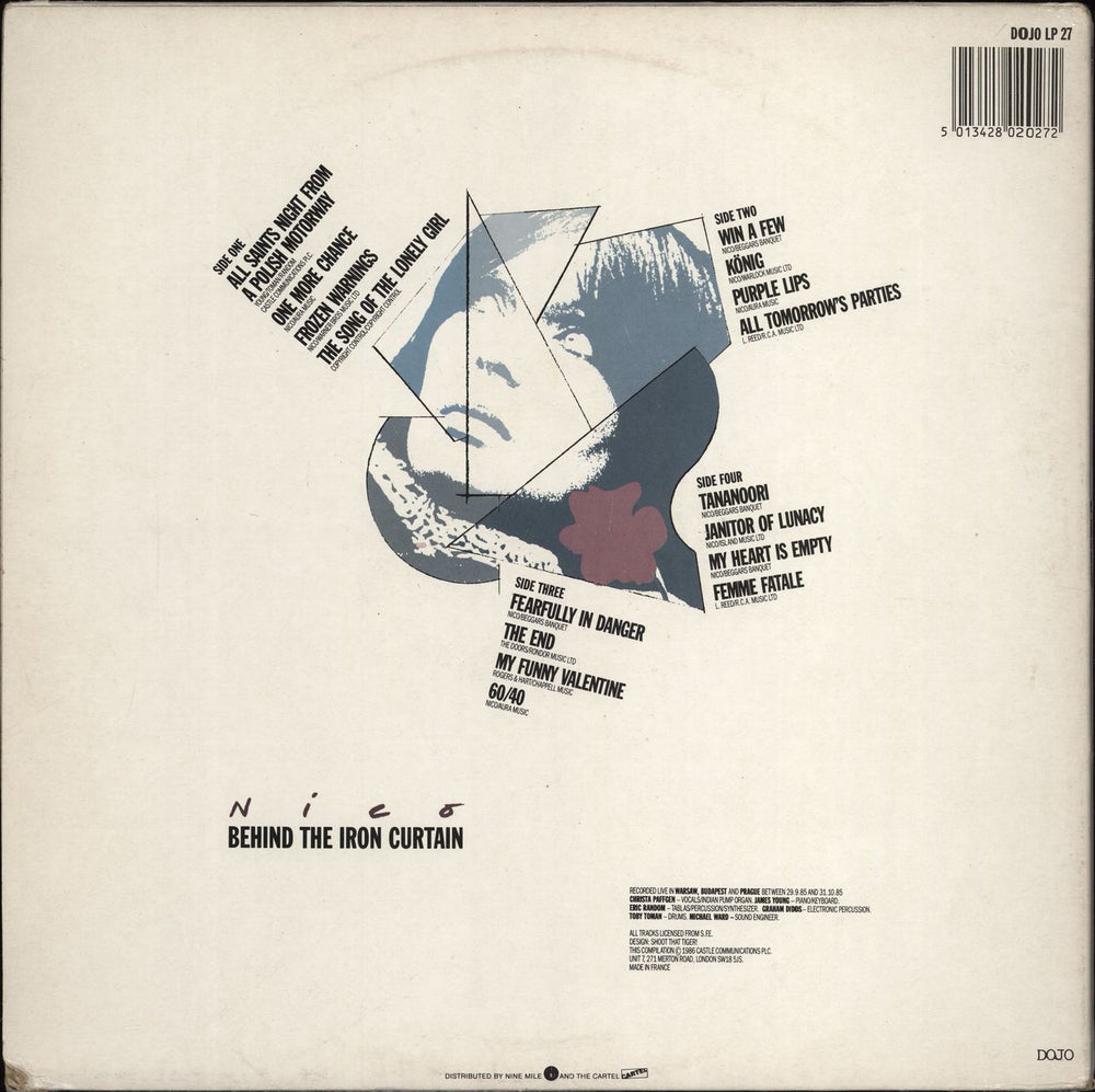Nico Behind The Iron Curtain UK 2-LP vinyl record set (Double LP Album) 5013428020272