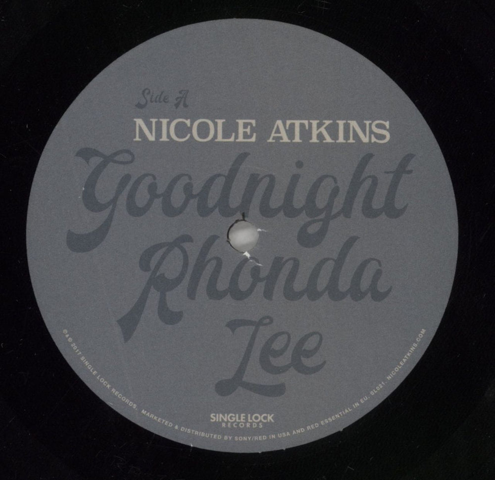 Nicole Atkins Goodnight Rhonda Lee UK vinyl LP album (LP record) 74CLPGO862372