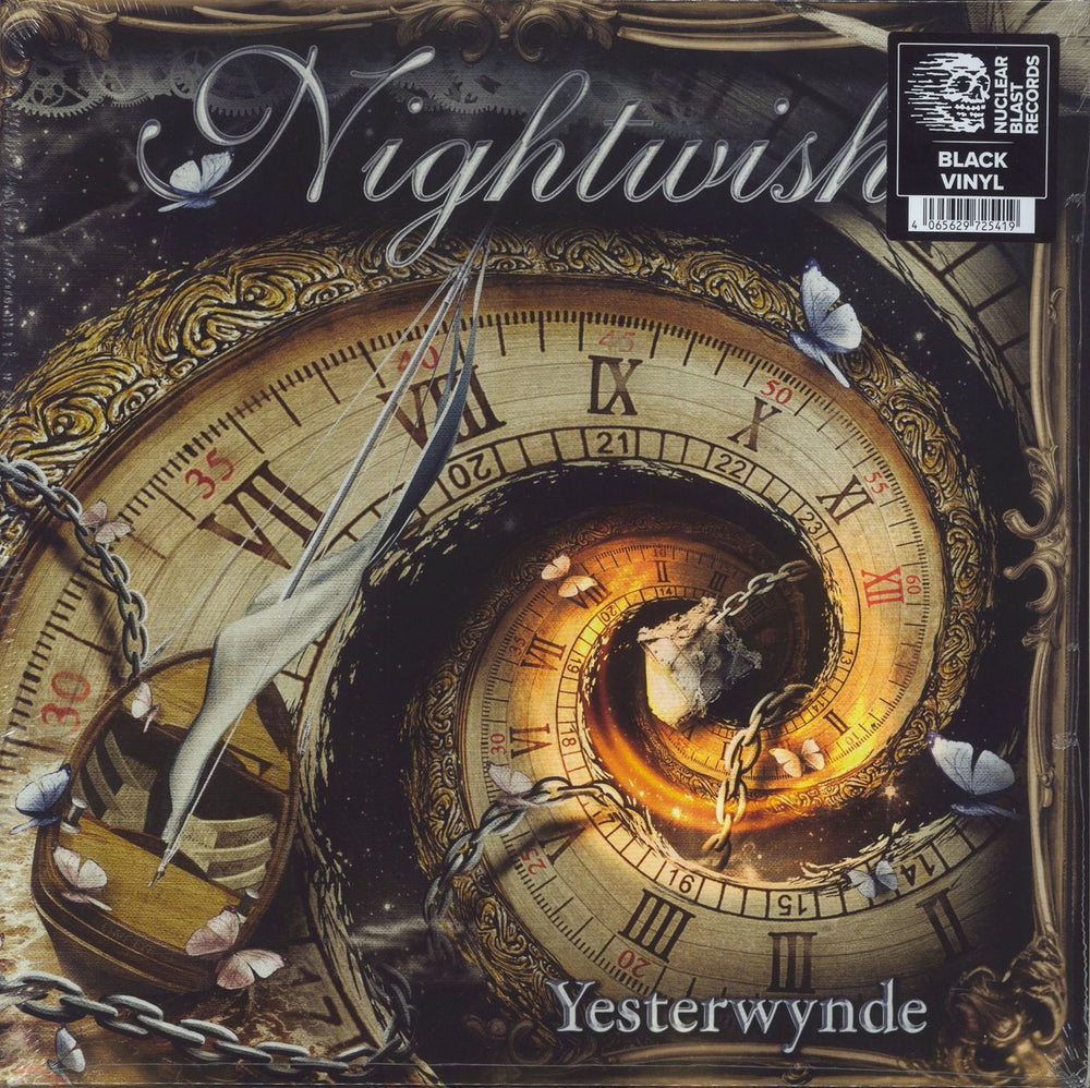 Nightwish Yesterwynde - Black Vinyl - Sealed UK 2-LP vinyl record set (Double LP Album) NBR72541