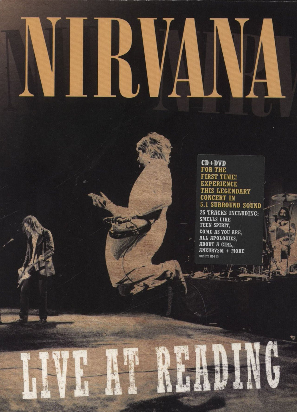 Nirvana (US) Live At Reading UK 2-disc CD/DVD set 2720373