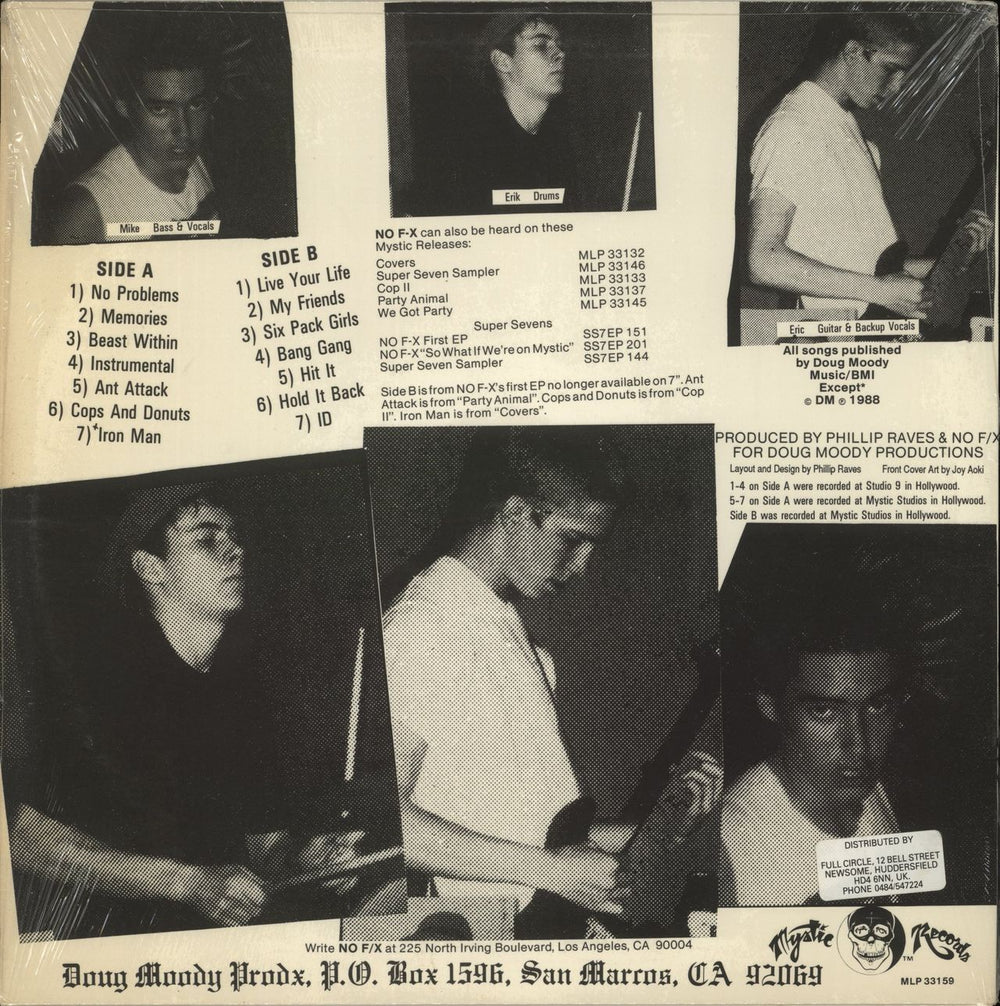 NoFX The Album - Grey Vinyl US vinyl LP album (LP record)