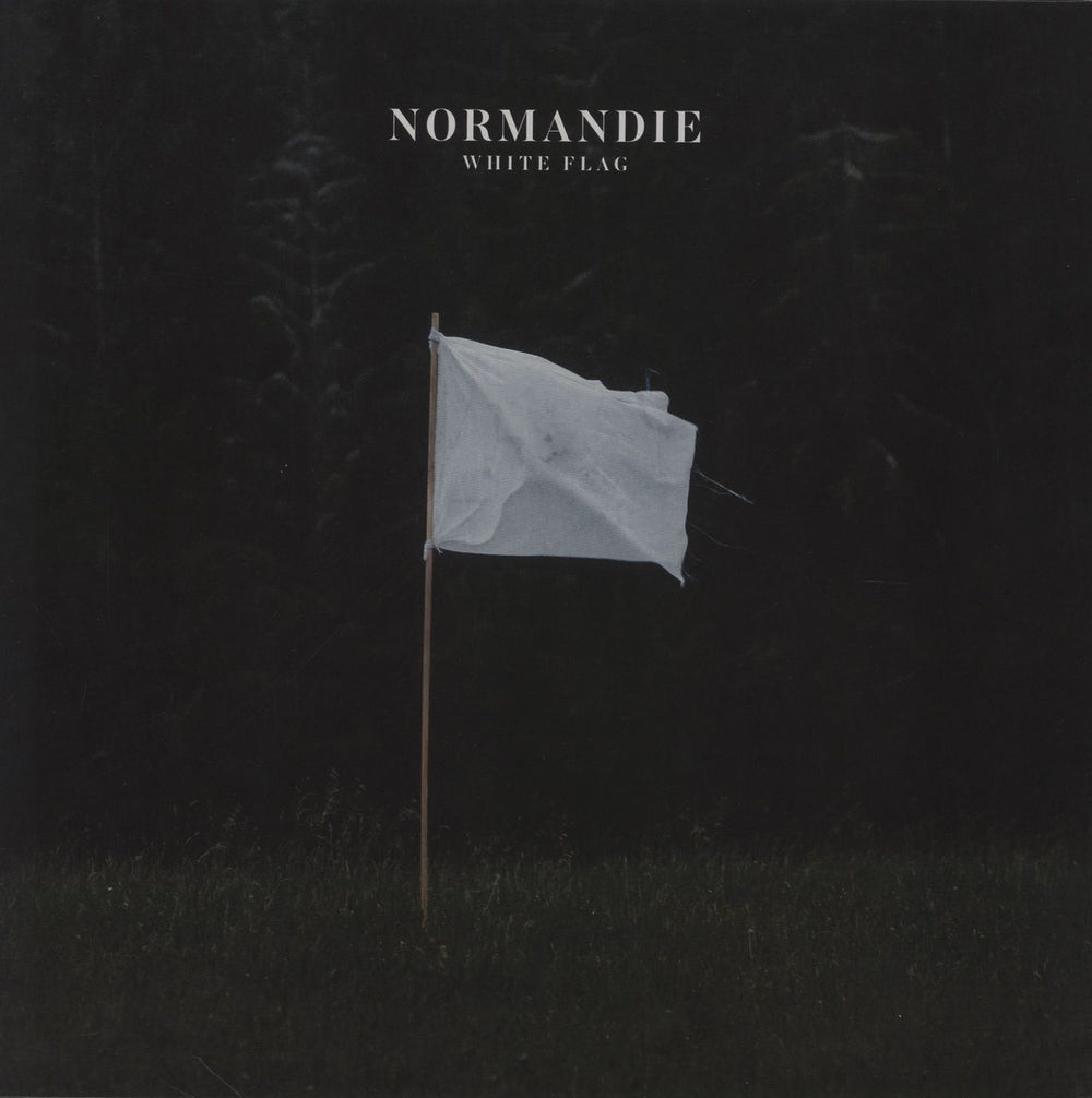 Normandie White Flag - Green & Black Marbled Vinyl UK vinyl LP album (LP record) ELIFE013VL