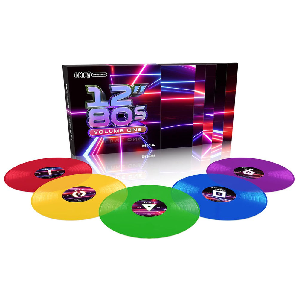 Now That's What I Call Music NOW Presents... 12" 80s | Volume One 1980-1982 - Coloured Vinyl 5-LP Box Set - Sealed UK Vinyl Box Set LPNBX8