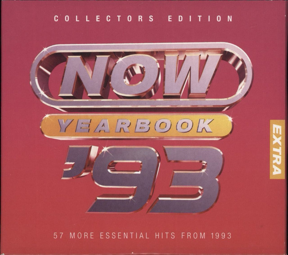 Now That's What I Call Music Now Yearbook Extra '93 - 57 More Essential Hits From 1993 UK 3-CD album set (Triple CD) CDYBENOW93