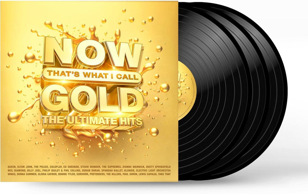 Now That's What I Call Music That's What I Call Gold - The Ultimate Hits UK 3-LP vinyl record set (Triple LP Album) N.W3LTH859506