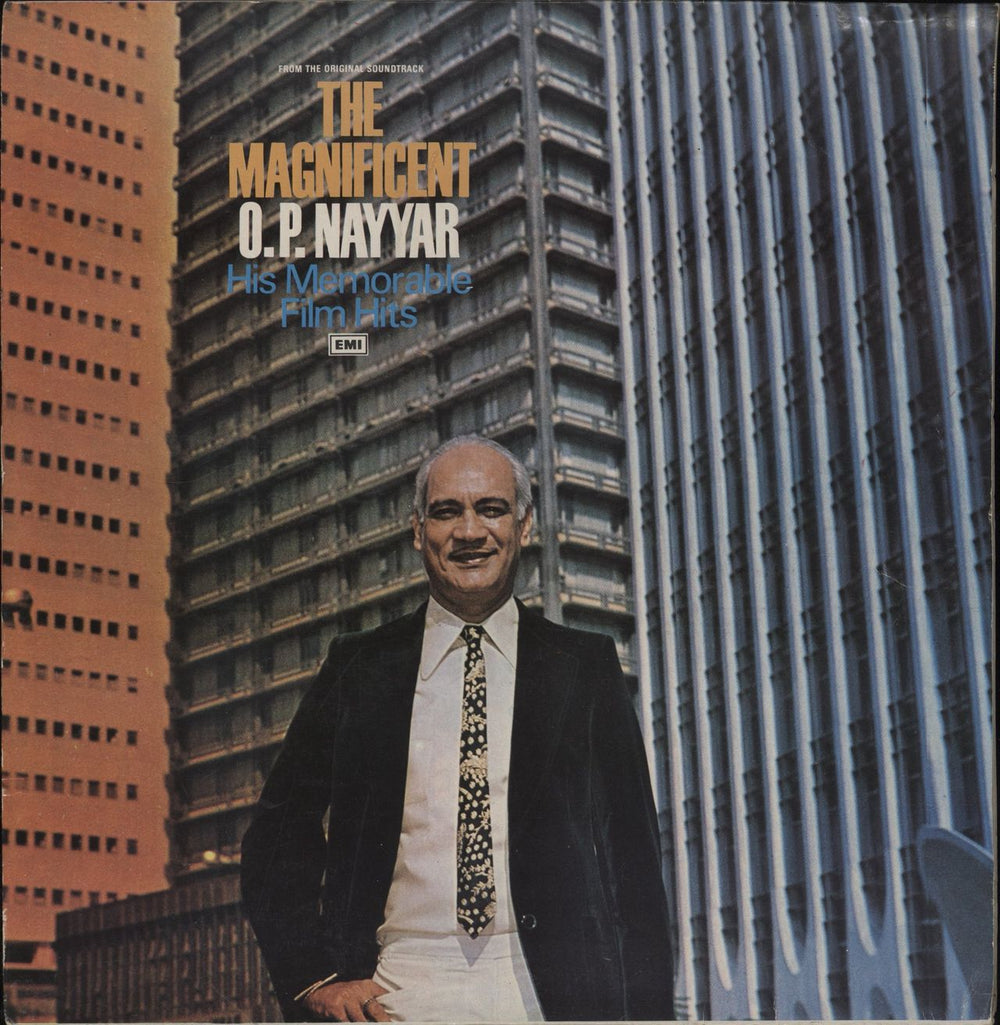 O. P. Nayyar The Magnificent O.P. Nayyar (His Memorable Film Hits) Indian vinyl LP album (LP record) ECLP5602