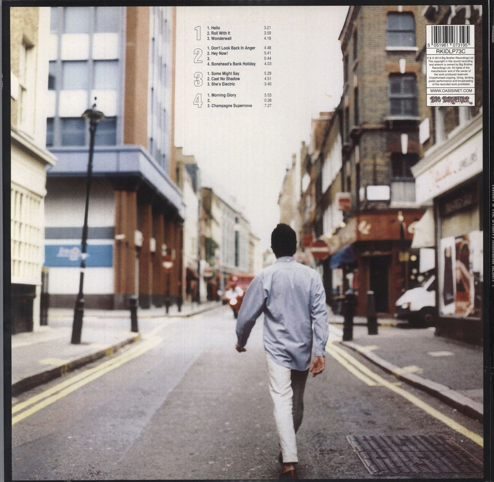 Oasis (What's The Story) Morning Glory - Silver Vinyl UK 2-LP vinyl record set (Double LP Album) 5051961073195