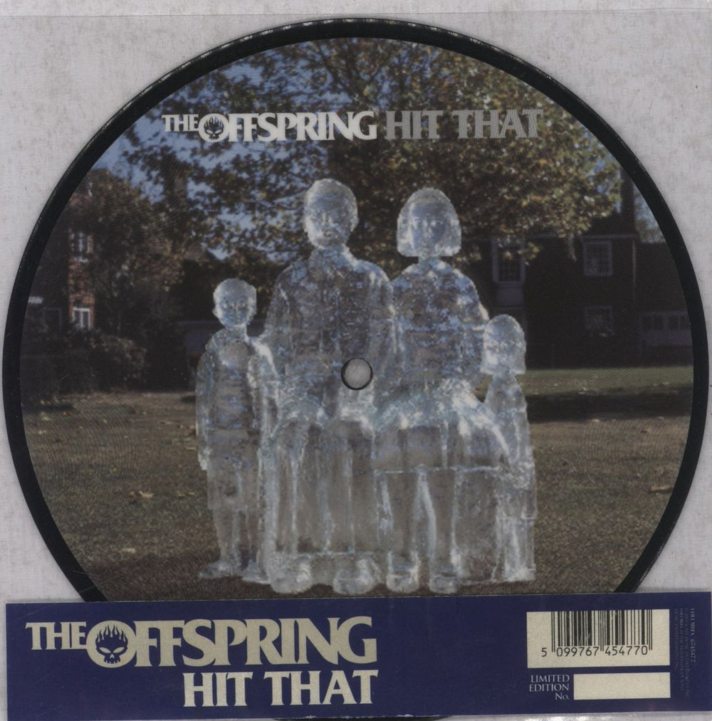 Offspring Hit That UK 7" vinyl picture disc (7 inch picture disc single) 6745477