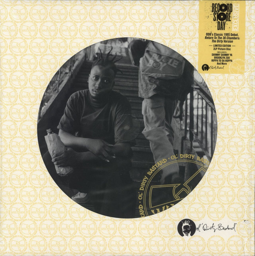 Ol Dirty Bastard Return To The 36 Chambers: The Dirty Version - RSD 2023 - Shrink UK picture disc LP (vinyl picture disc album) RPS1706205