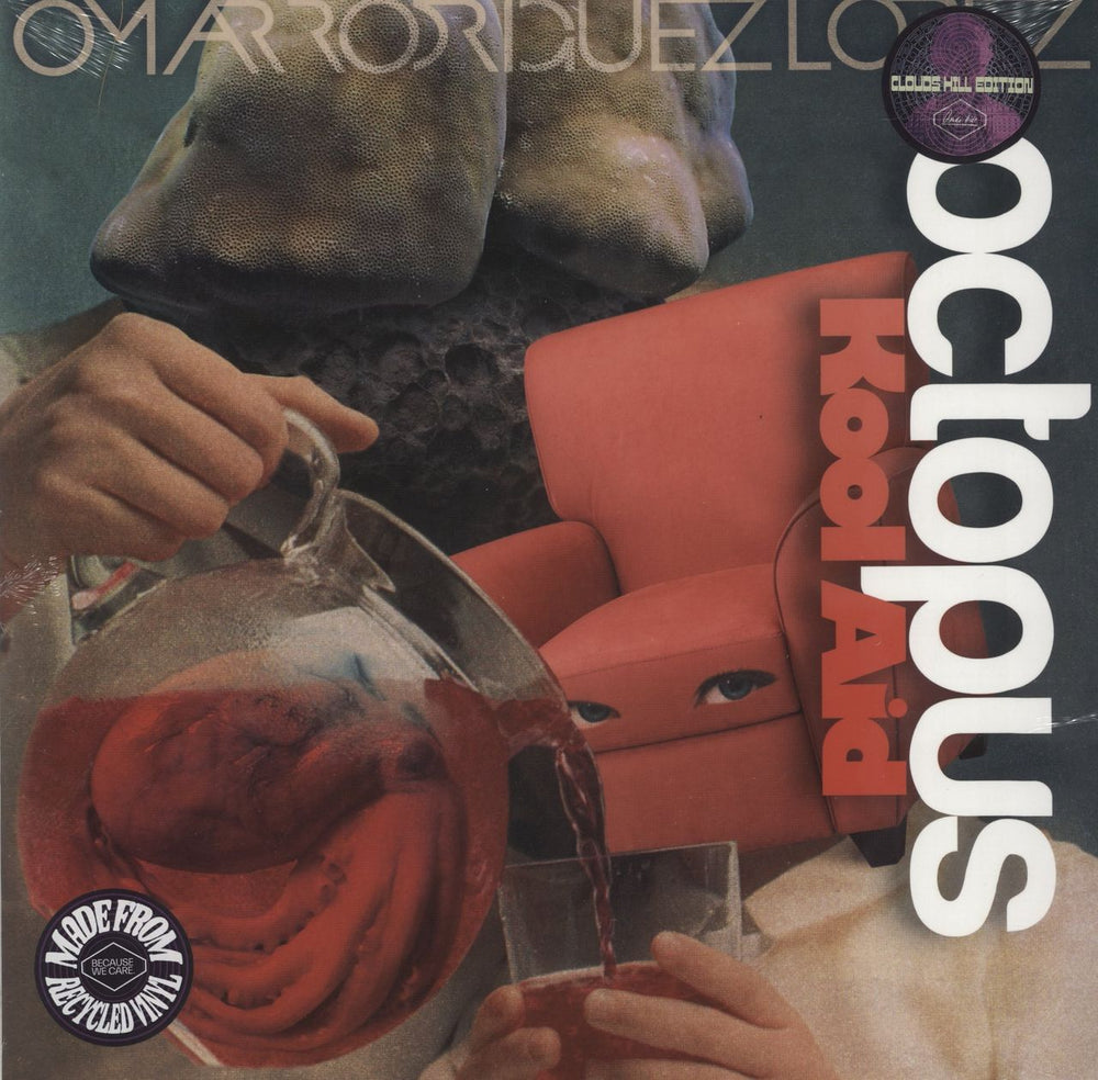 Omar Rodriguez-Lopez Octopus Kool Aid - Clouds Hill Edition - Recycled Vinyl - Sealed UK vinyl LP album (LP record) CH256