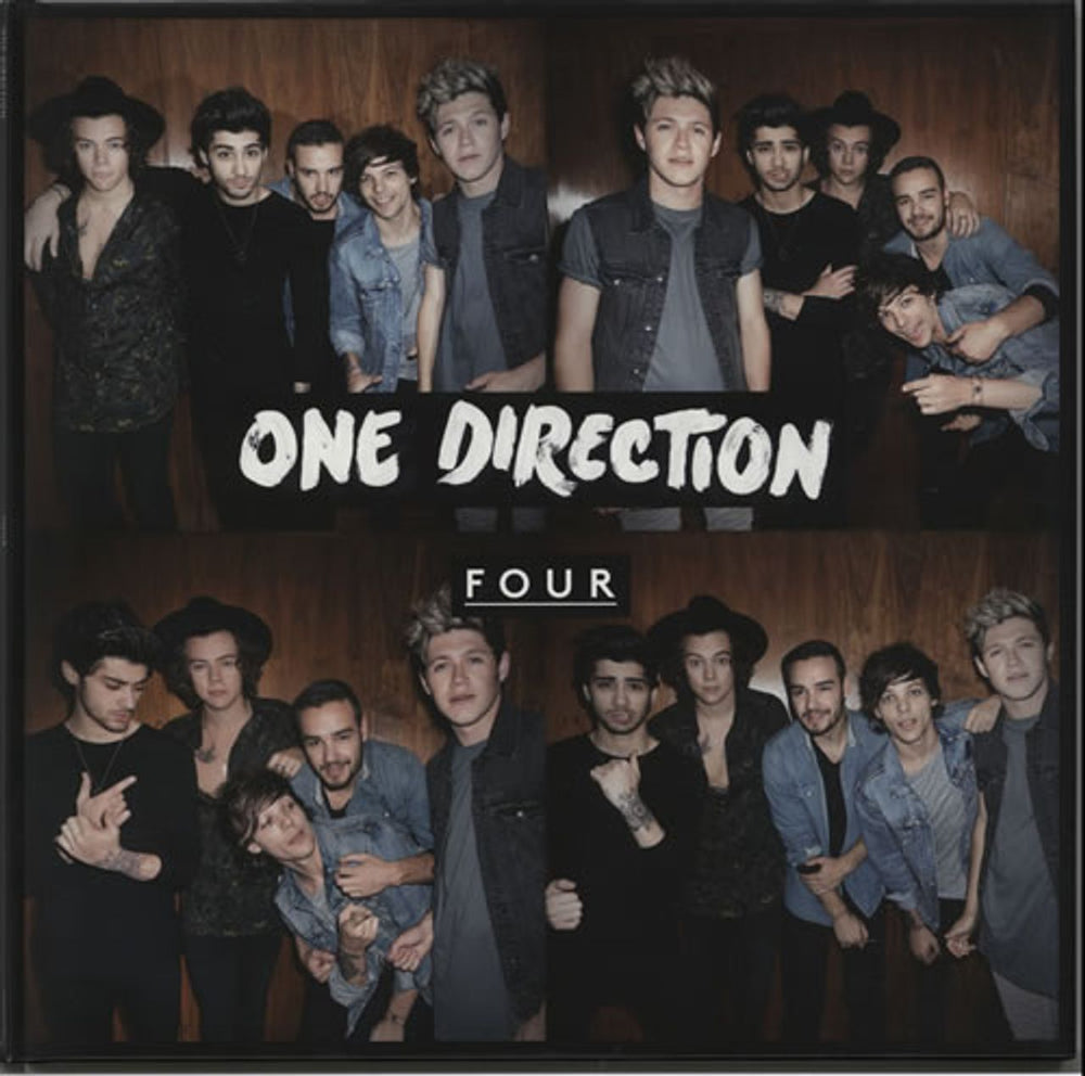 One Direction Four UK 2-LP vinyl record set (Double LP Album) 88843067101