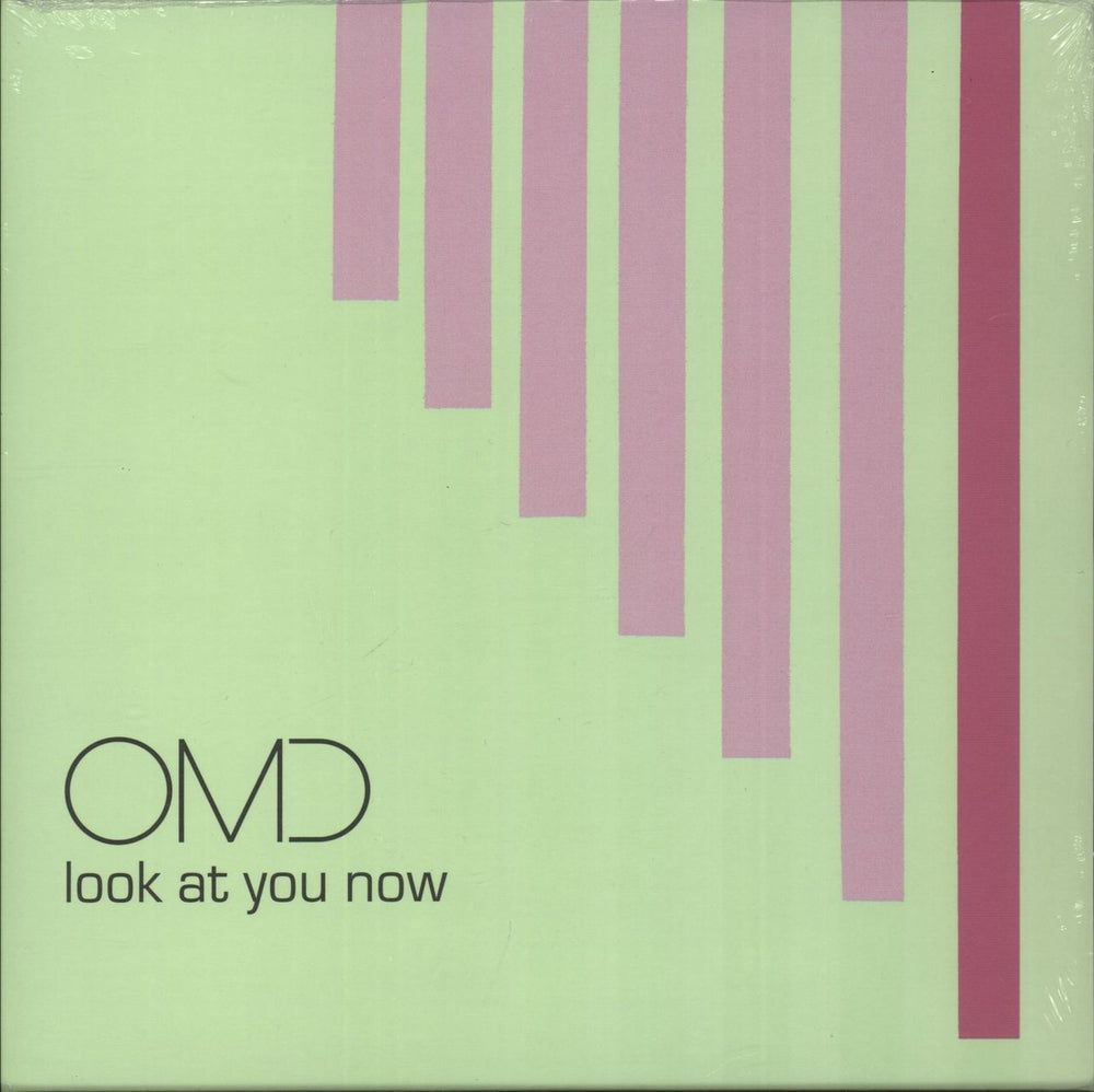 Orchestral Manoeuvres In The Dark Look At You Now - Pink Vinyl - Sealed UK 7" vinyl single (7 inch record / 45) 100S154
