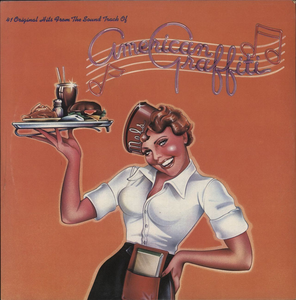 Original Soundtrack American Graffiti UK 2-LP vinyl record set (Double LP Album) MCSP253