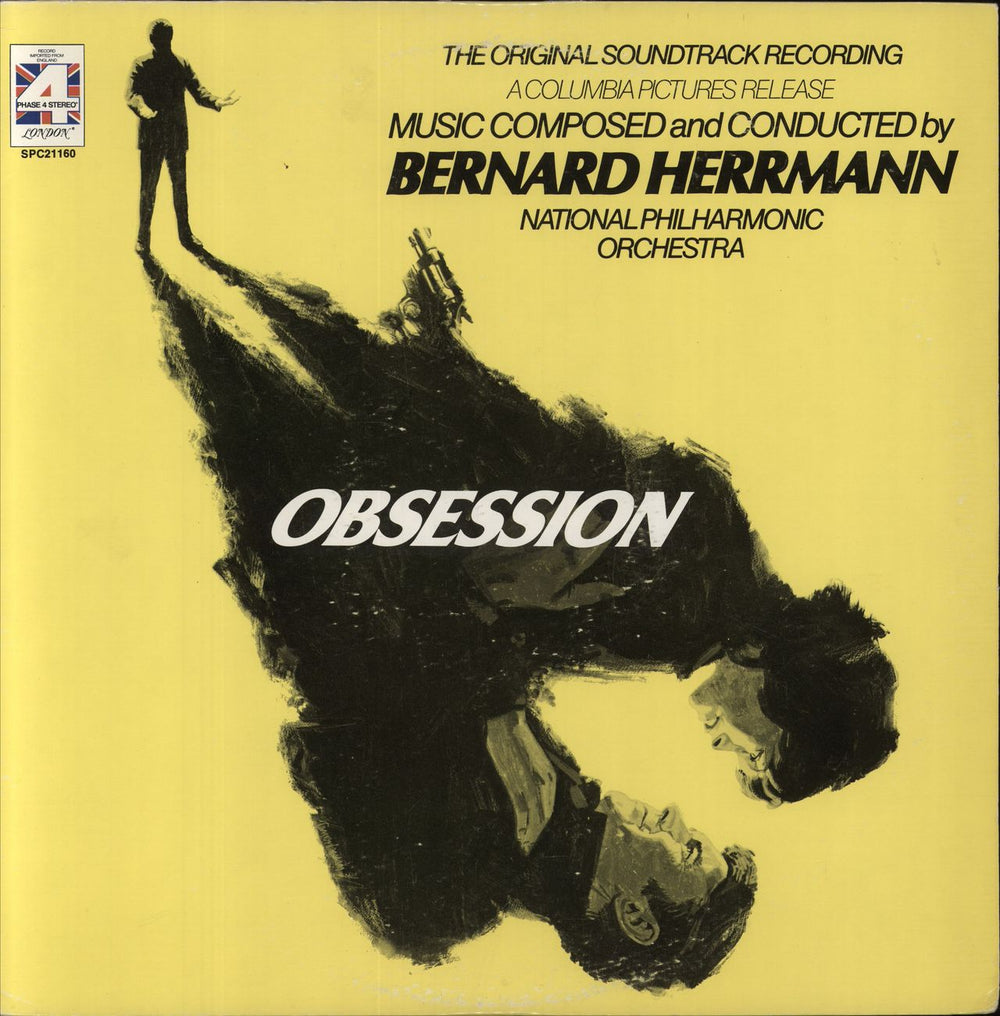 Original Soundtrack Obsession UK vinyl LP album (LP record) SPC21160