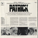 Original Soundtrack Patrick - Open Shrink US vinyl LP album (LP record)