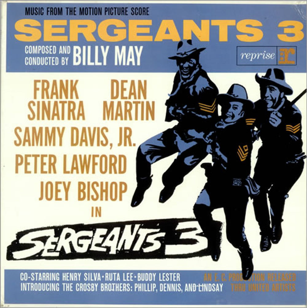 Original Soundtrack Sergeants 3 UK vinyl LP album (LP record) R2013