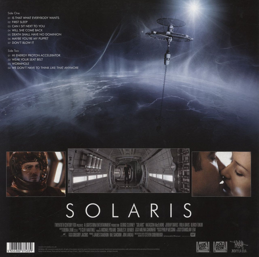 Original Soundtrack Solaris: Original Motion Picture Score UK picture disc LP (vinyl picture disc album) 5055300375339