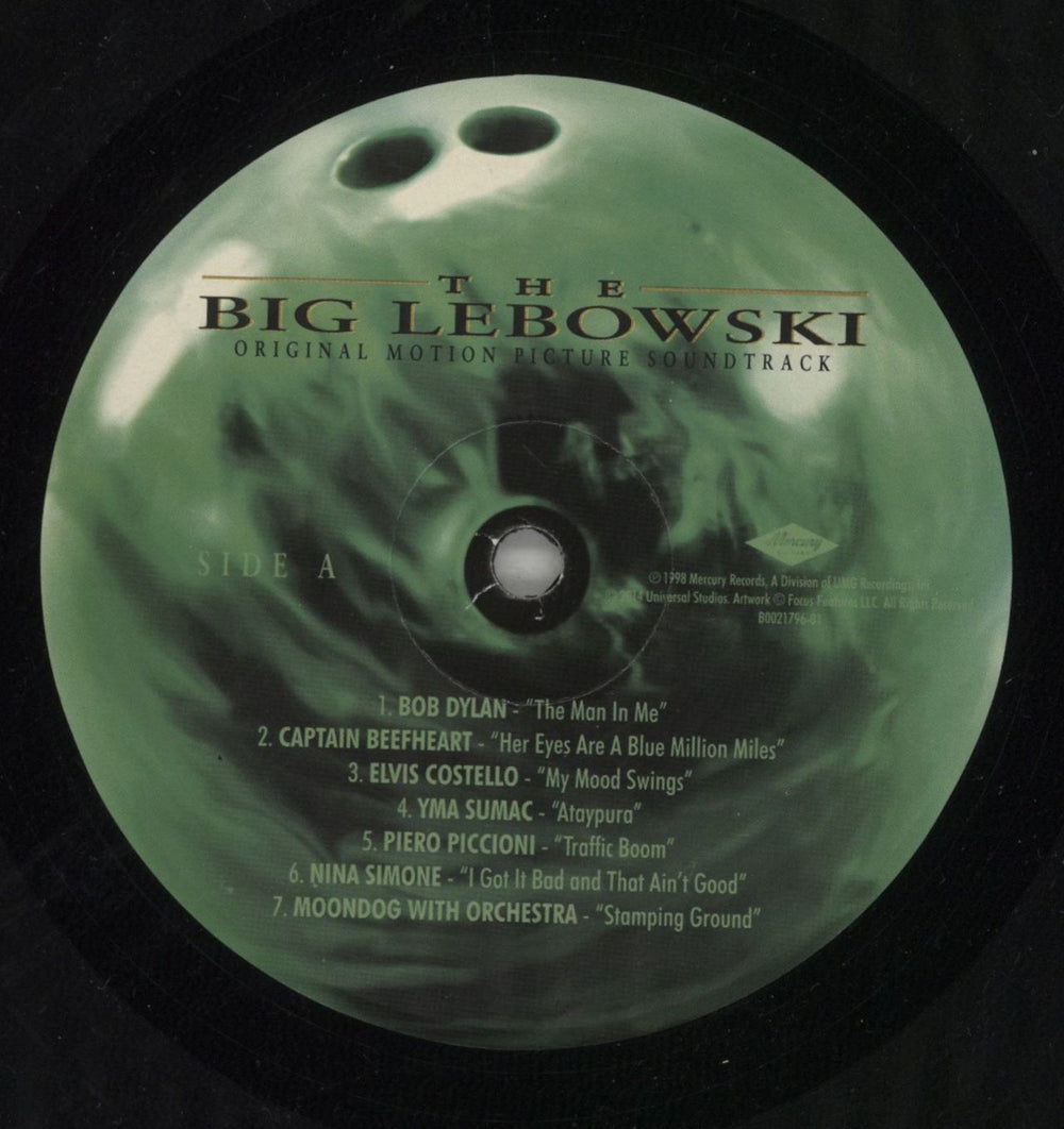 Original Soundtrack The Big Lebowski - 180gram Vinyl Dutch vinyl LP album (LP record) OSTLPTH693982