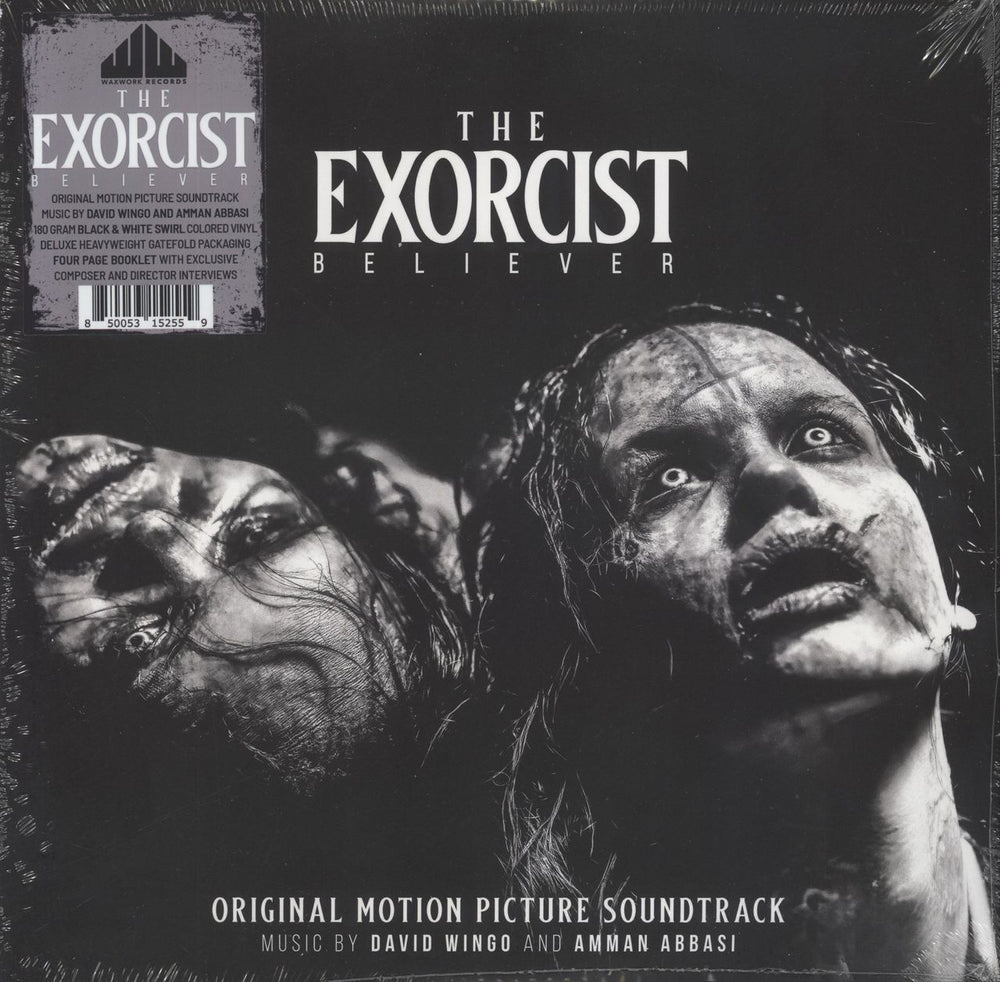 Original Soundtrack The Exorcist: Believer [Original Motion Picture Soundtrack] - 180g Black & White Swirl Vinyl -Sealed US 2-LP vinyl record set (Double LP Album) WW201