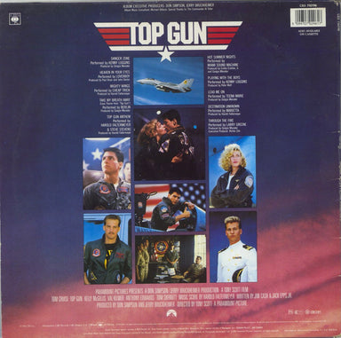 Original Soundtrack Top Gun UK vinyl LP album (LP record) 5099707029617