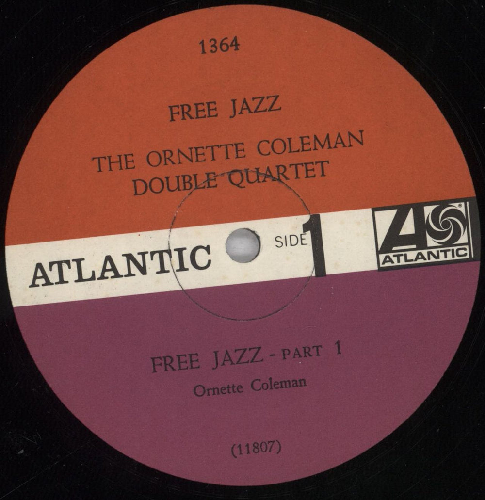 Ornette Coleman Free Jazz - 2nd US vinyl LP album (LP record) ORCLPFR836302