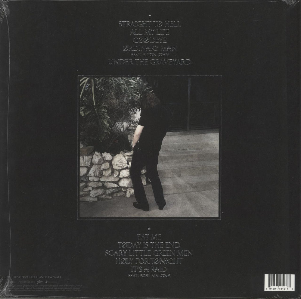 Ozzy Osbourne Ordinary Man - Silver Smoke Vinyl UK vinyl LP album (LP record) 194397184617