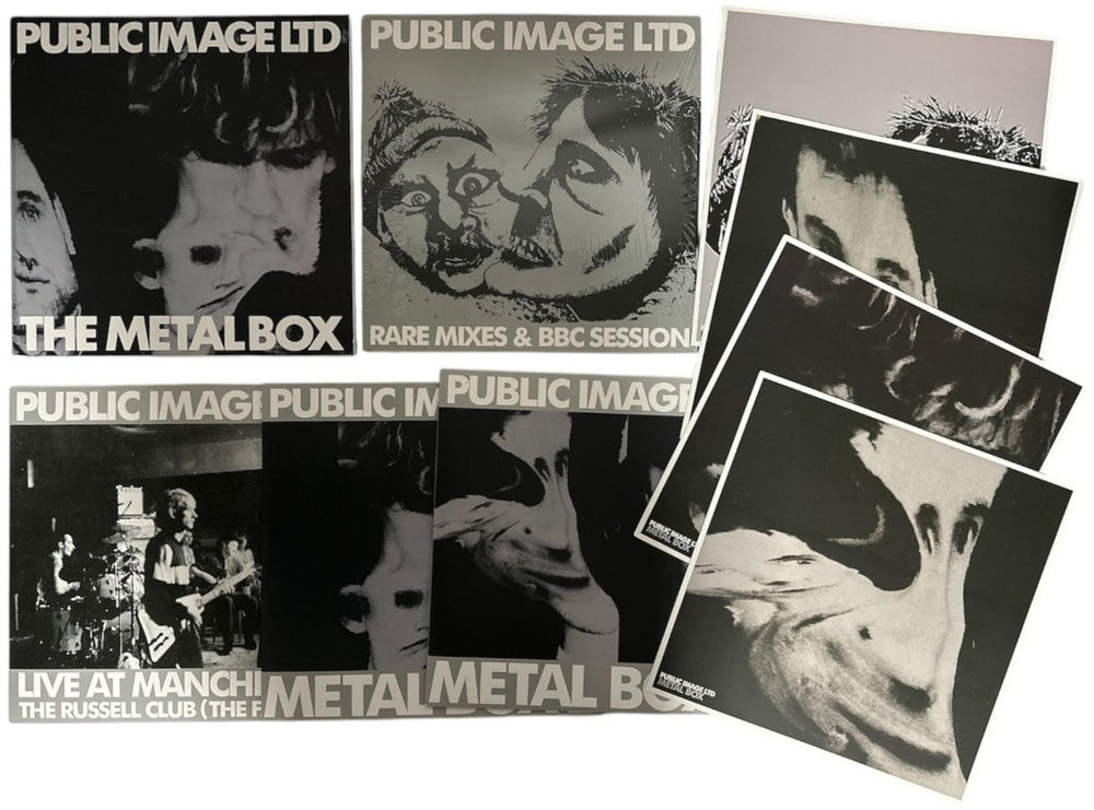 P.I.L. Metal Box - 4-LP Super Deluxe Edition UK Vinyl Box Set PILVXME860905