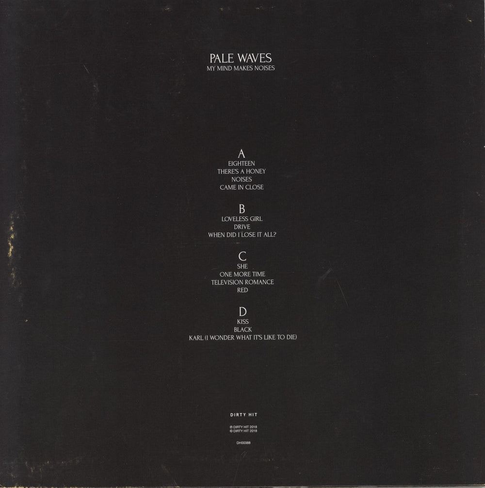 Pale Waves My Mind Makes Noises UK 2-LP vinyl record set (Double LP Album)