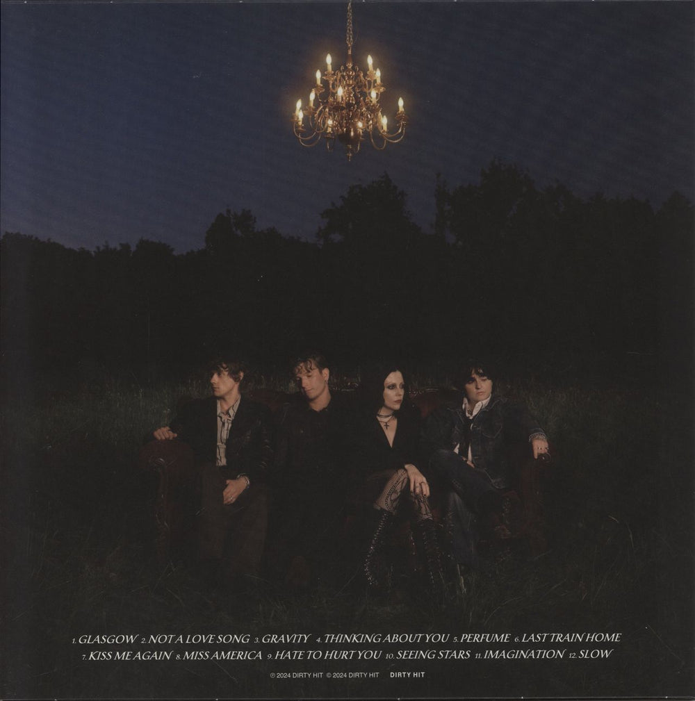 Pale Waves Smitten - Blue Marble Vinyl UK vinyl LP album (LP record) 5060257964796