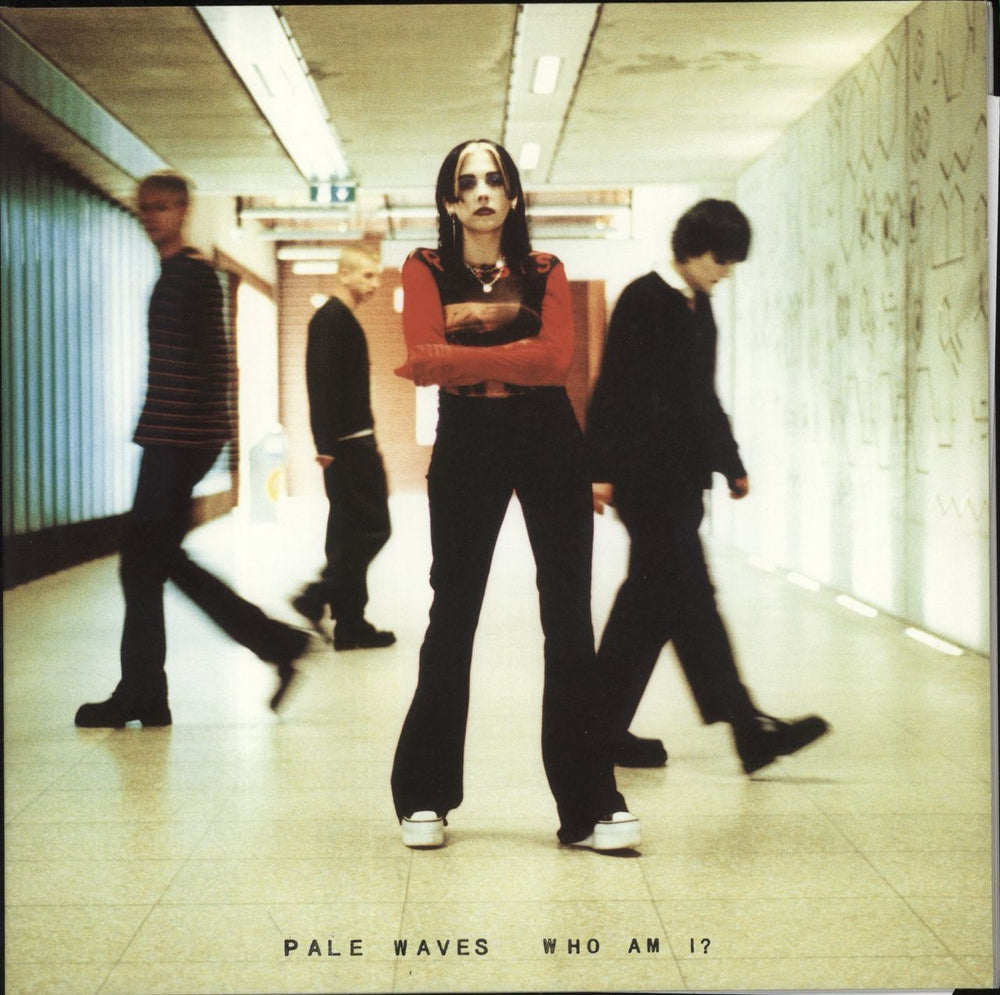 Pale Waves Who Am I? - Black and White Vortex Vinyl + Numbered UK vinyl LP album (LP record) DH00982