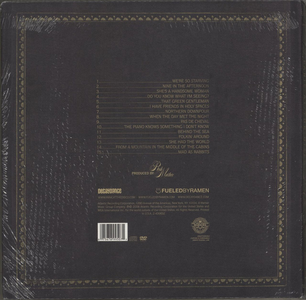 Panic At The Disco Pretty Odd - Sealed US box set PDOBXPR870639