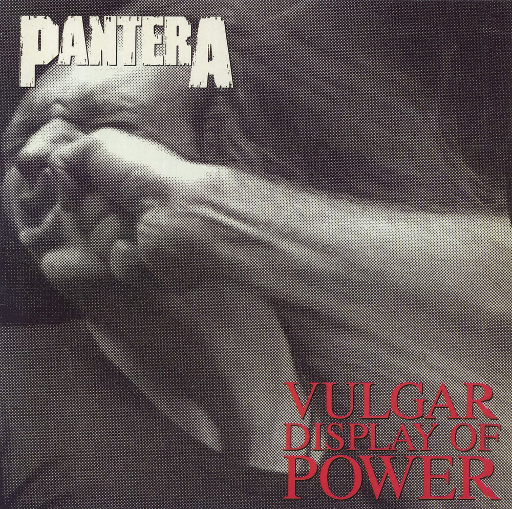 Pantera Vulgar Display Of Power - VG German vinyl LP album (LP record) 7567-91758-1