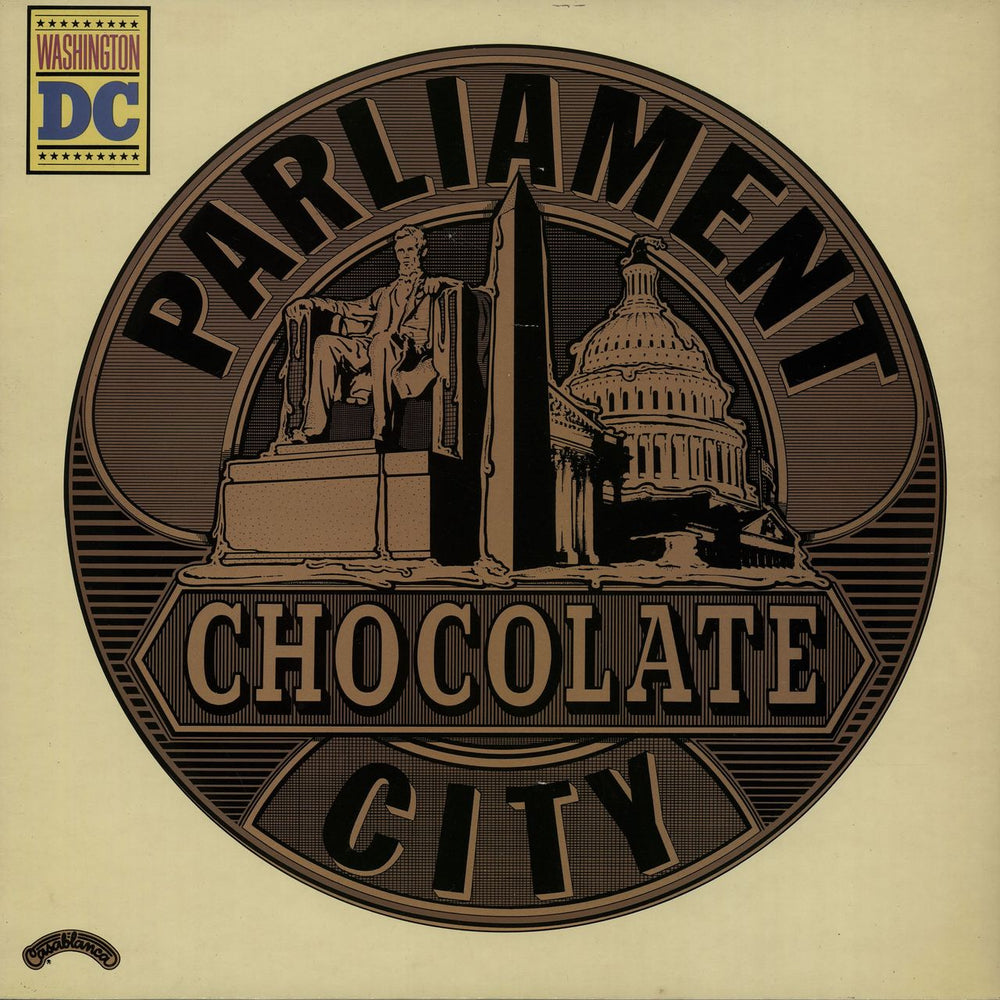 Parliament Chocolate City UK vinyl LP album (LP record) CAL2012