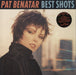 Pat Benatar Best Shots - Hype Stickered UK vinyl LP album (LP record) PATV1