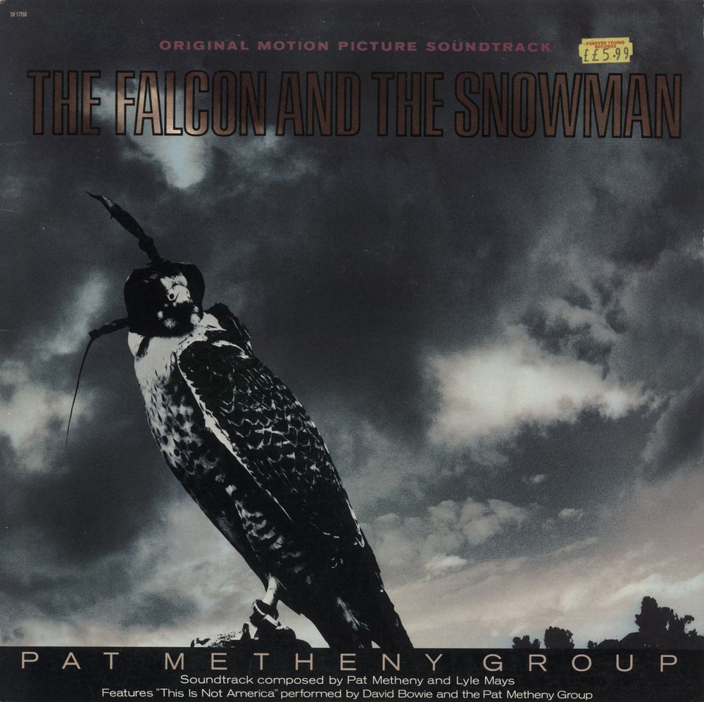 Pat Metheny The Falcon And The Snowman US vinyl LP album (LP record) SV-17150