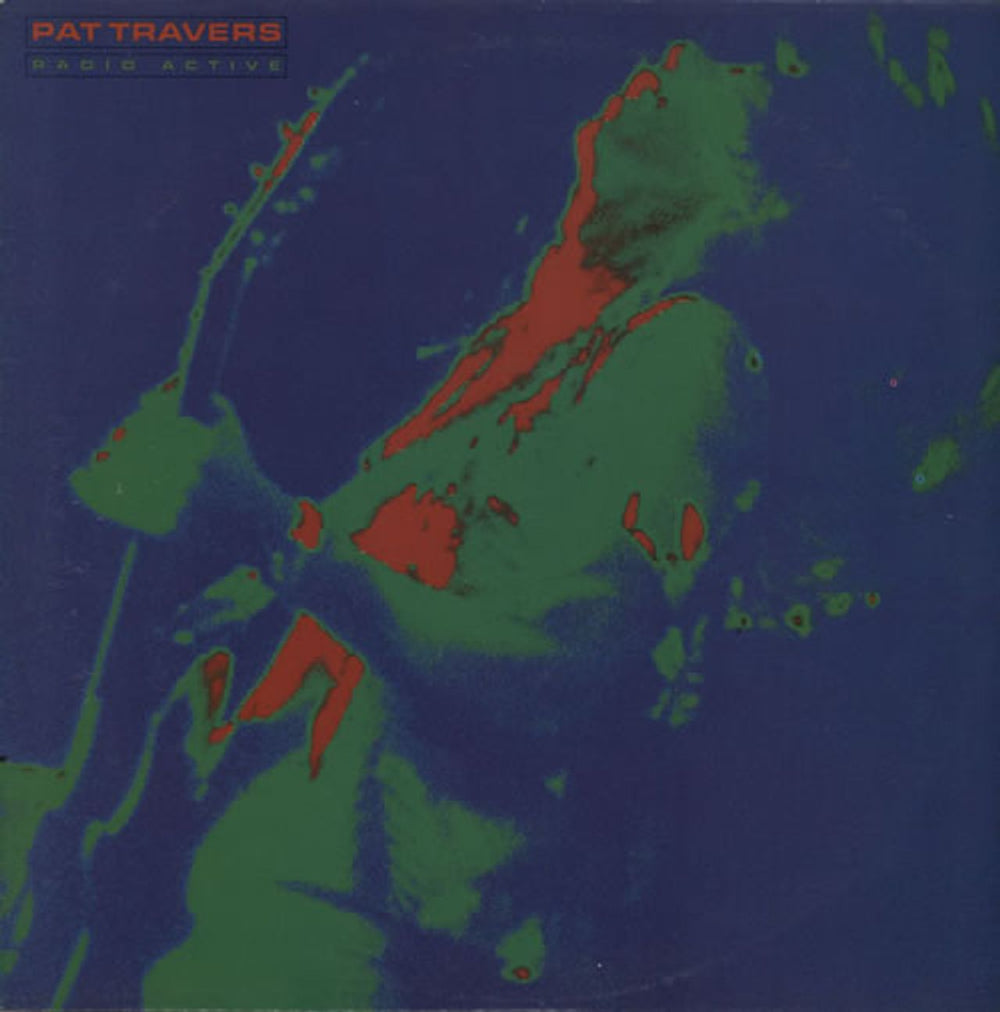 Pat Travers Radio Active UK vinyl LP album (LP record) 2391499