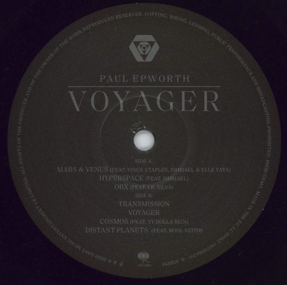 Paul Epworth Voyager - Shrink - 180g UK 2-LP vinyl record set (Double LP Album) 7--2LVO848946