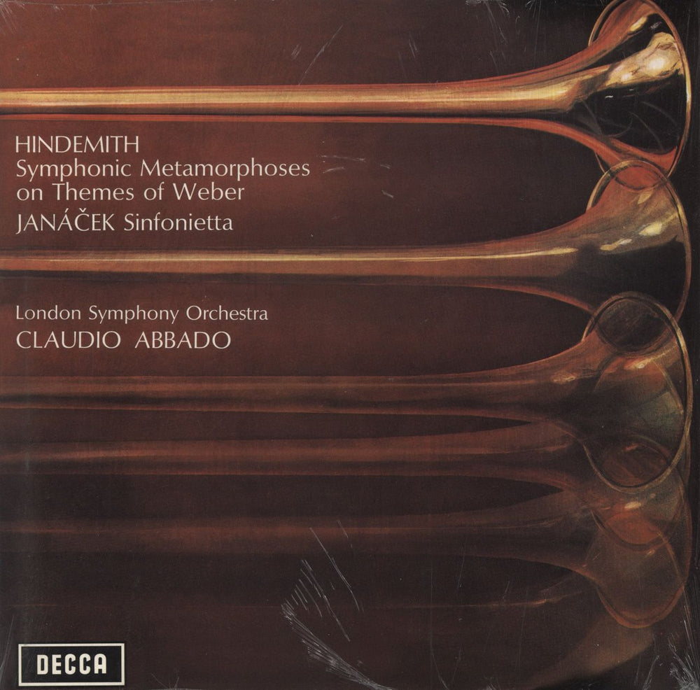 Paul Hindemith Symphonic Metamorphoses On Themes Of Weber - 180gm UK vinyl LP album (LP record) SXL6398