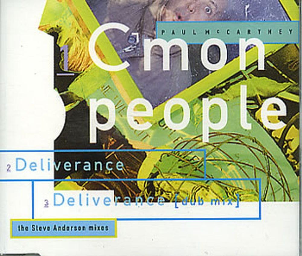 Paul McCartney and Wings C'Mon People UK 2-CD single set (Double CD single) MCC2SCM314119