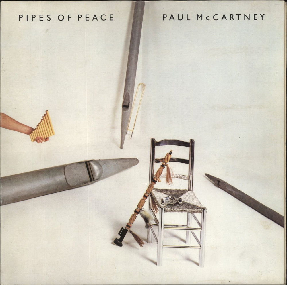 Paul McCartney and Wings Pipes Of Peace - EX UK vinyl LP album (LP record) PCTC1652301