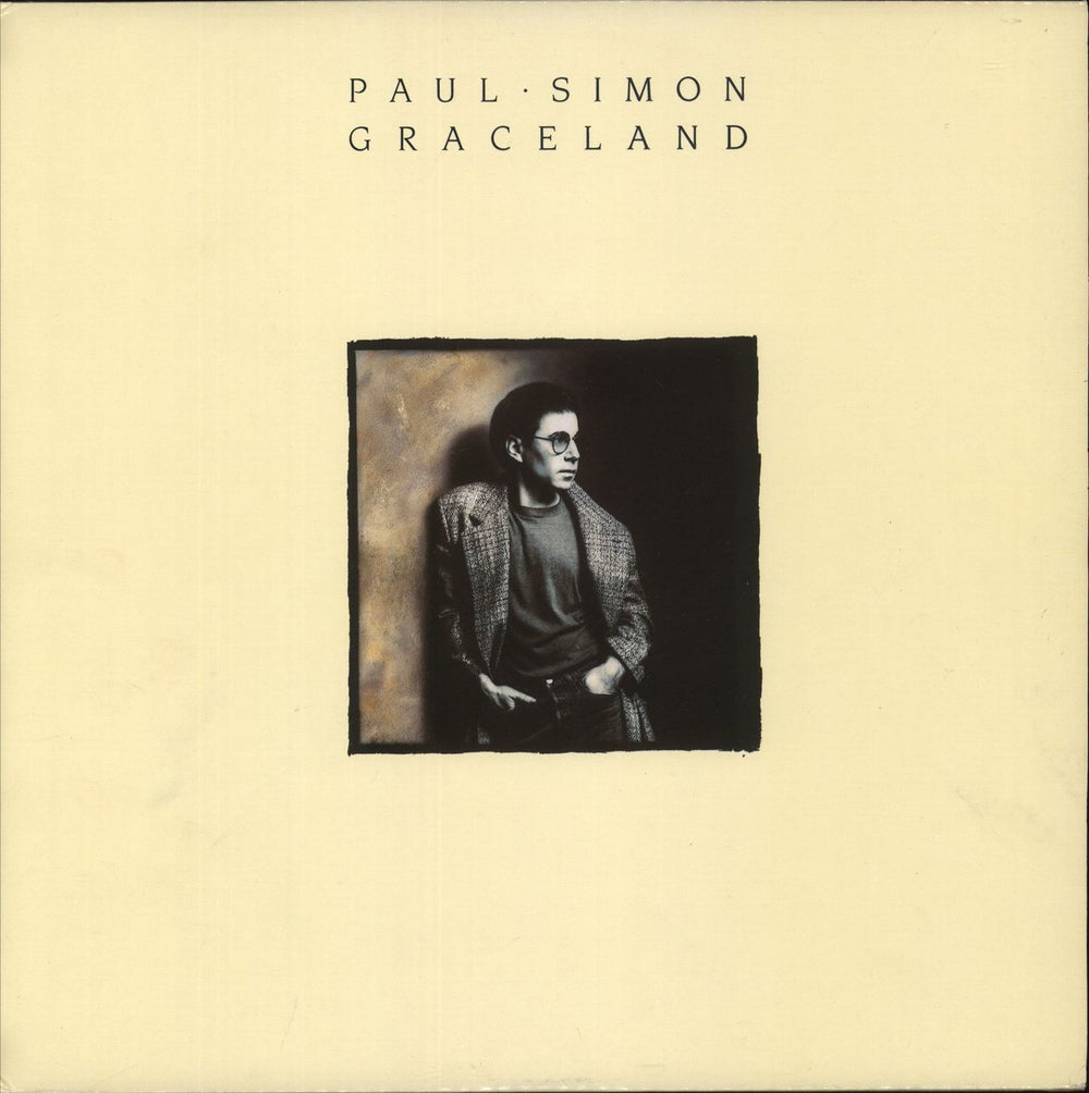 Paul Simon Graceland New Zealand vinyl LP album (LP record) 25447-1