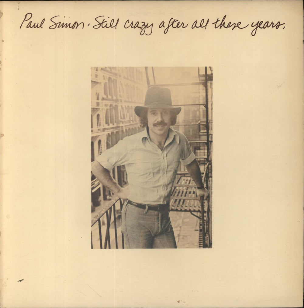 Paul Simon Still Crazy After All These Years Dutch vinyl LP album (LP record) CBS86001